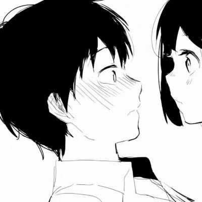 情侣头像吃瓜黑白漫画,吃瓜群众的趣味解读